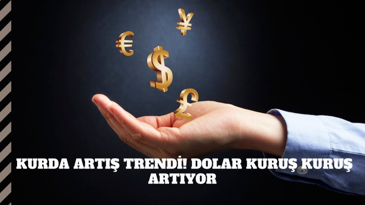 Kurda artış trendi! Dolar kuruş kuruş artıyor