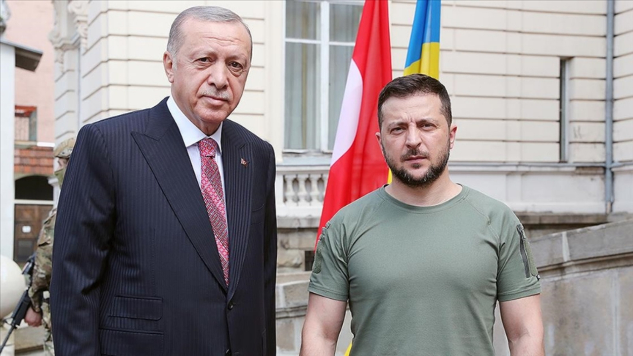 Cumhurbaşkanı Erdoğan, Zelenskiy ile görüştü!