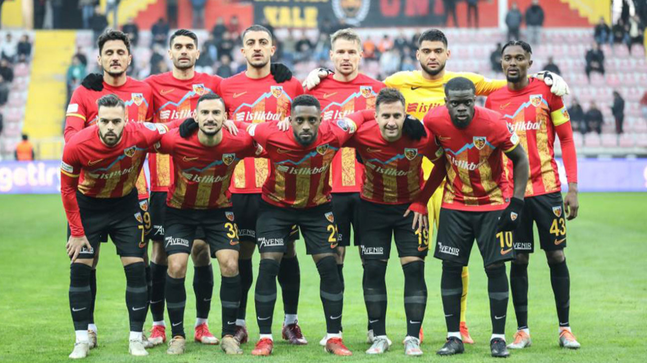 Kayserispor 3 maçtır kazanamıyor