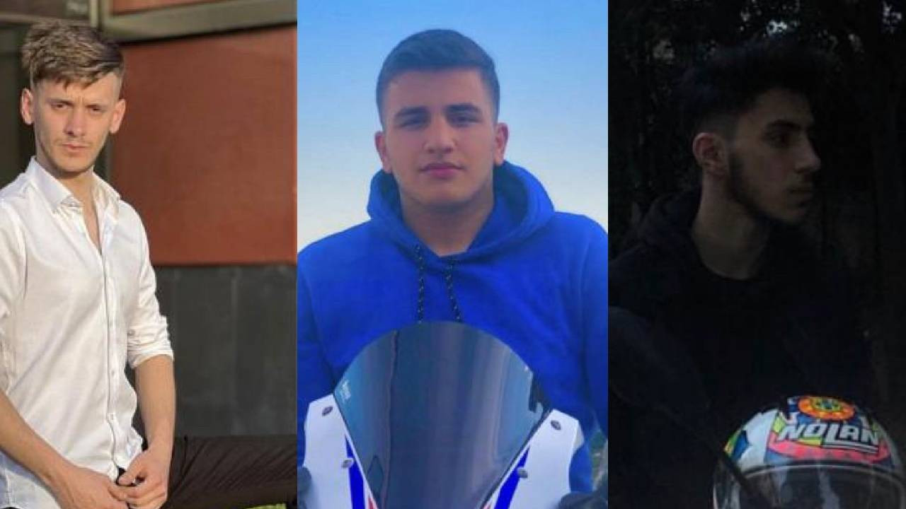 Beşiktaş'ta motosikletli 3 gencin öldüğü kaza kamerada