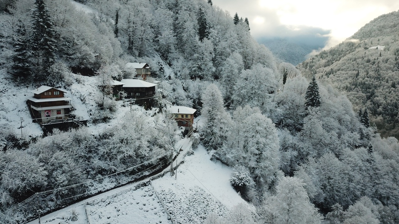 Artvin'de ulaşım ve eğitime kar engeli! 8 köy yolu kapandı, 2 okul tatil edildi