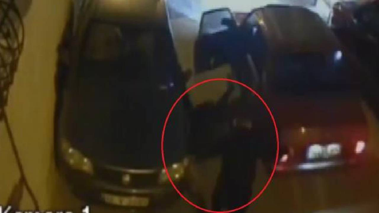 Filmleri aratmayan olay! Camdan atlayıp otomobilini hırsızın elinden böyle kurtardı