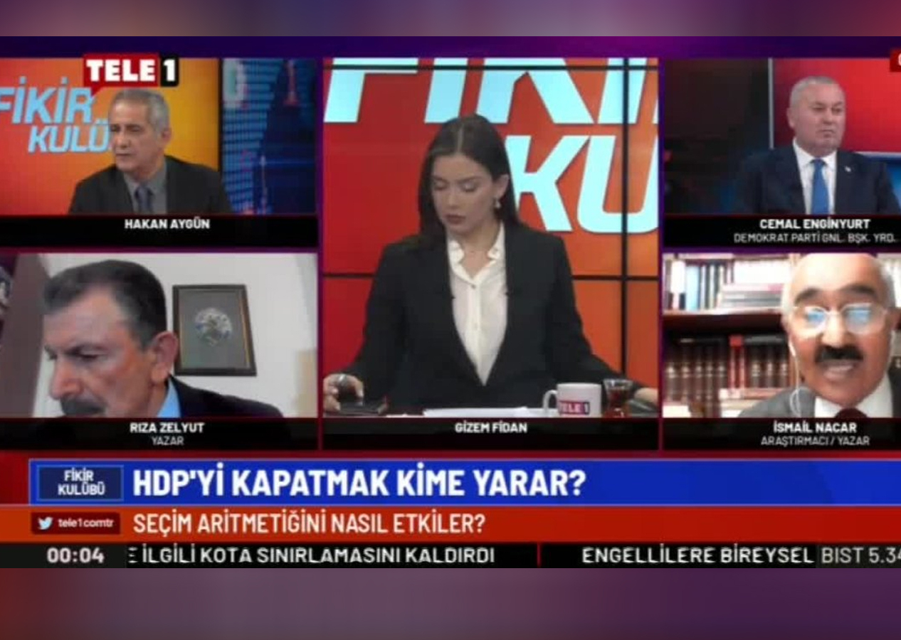 Tele 1'de 6'lı masa sözleri ortalığı karıştırdı! Apar topar yayından aldılar