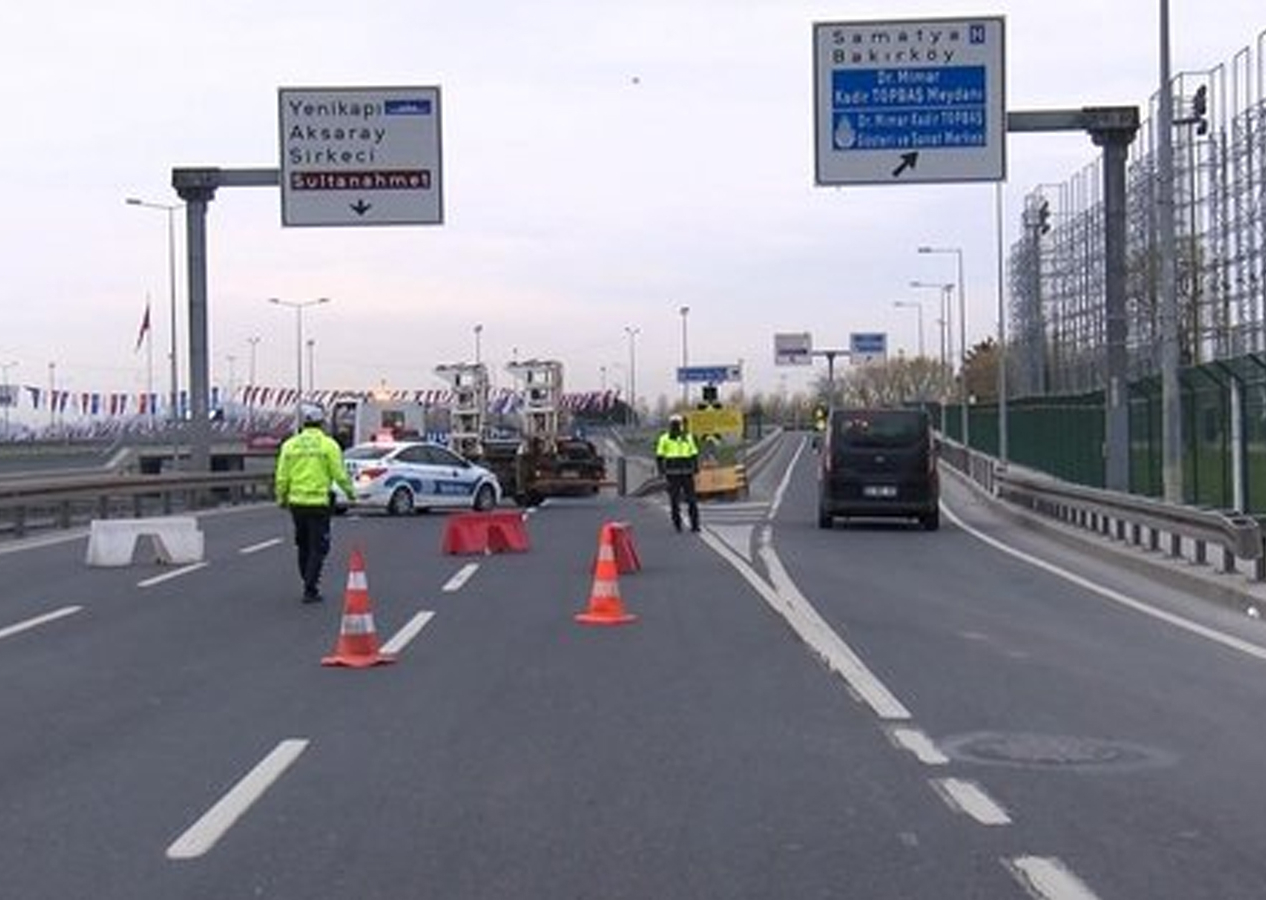 İstanbul'da bazı yollar yarın trafiğe kapatılacak