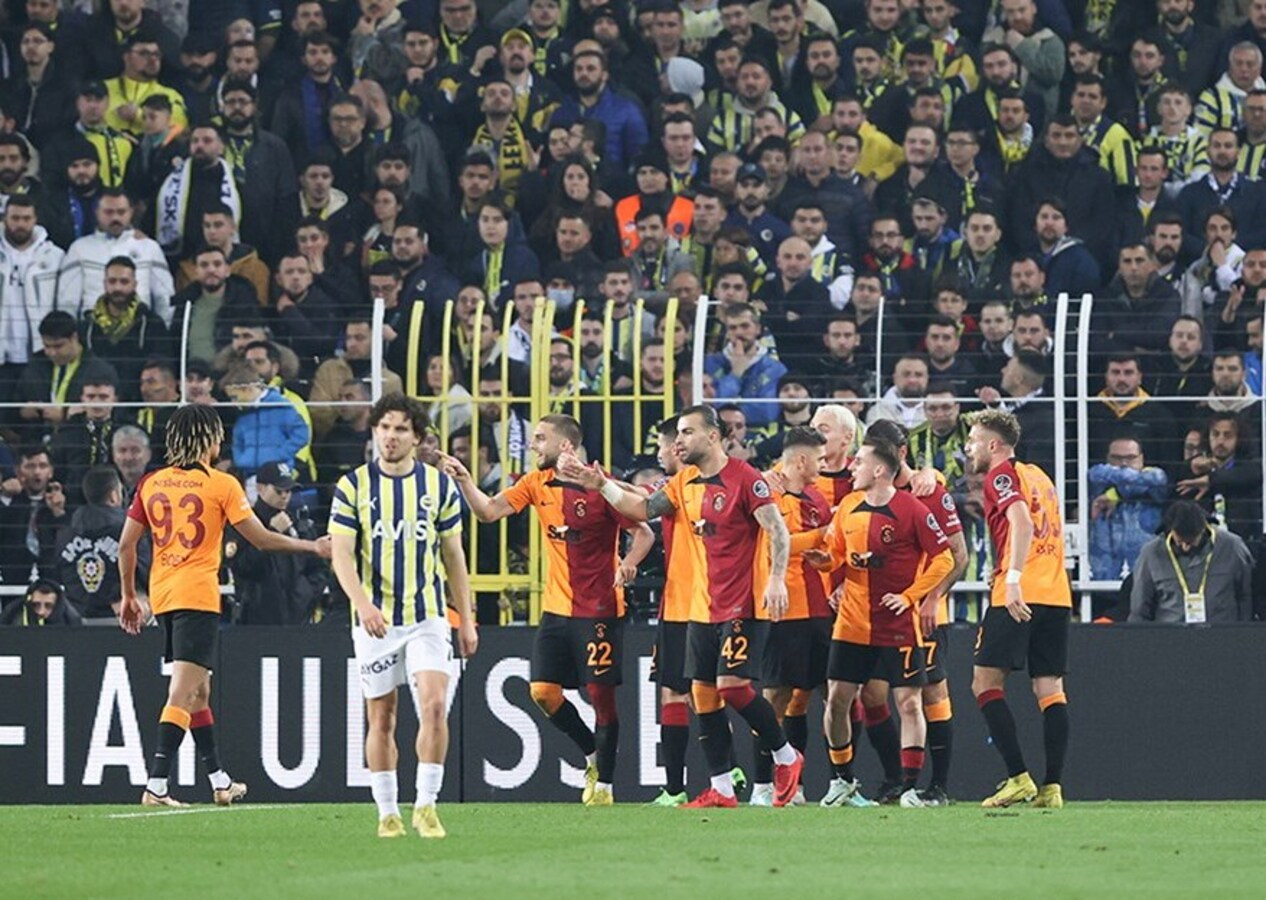 Fenerbahçe 0 - 3 Galatasaray | Maçın geniş özeti...