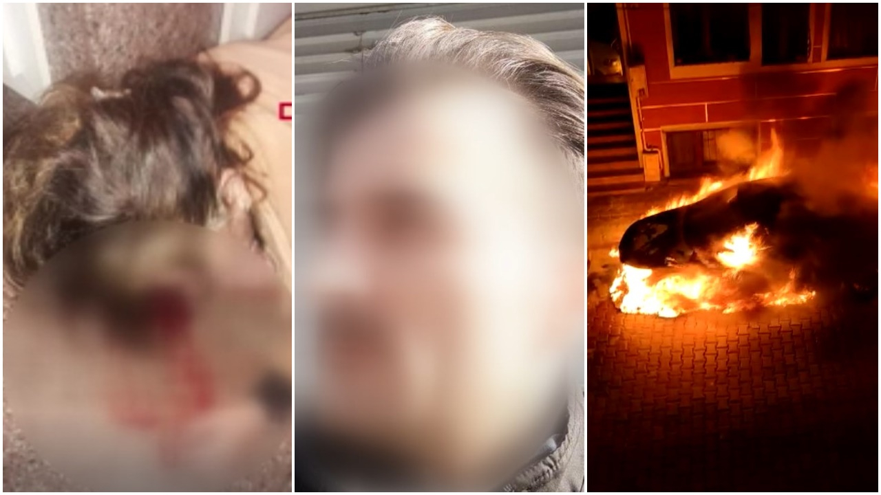 Sultangazi'de korkutan olay! Eski eşini darbetti, yardıma gelen komşuların araçlarını yaktı