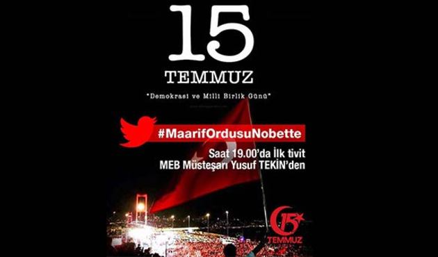 MaarifOrdusuNobette Twitter'da TT oldu!