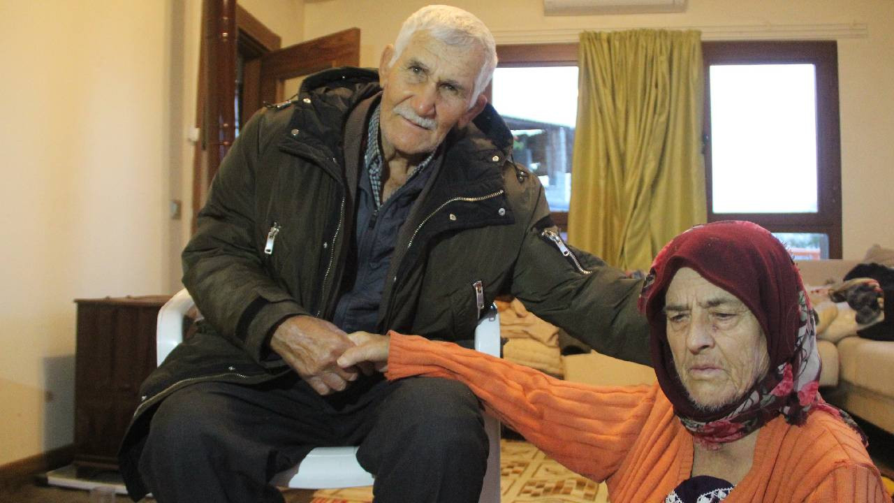 Manavgatlı yangınzedenin duygusal anları