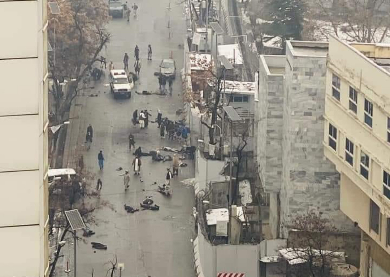 Kabil'de Dışişleri Bakanlığı önünde şiddetli patlama! 20 kişi hayatını kaybetti!