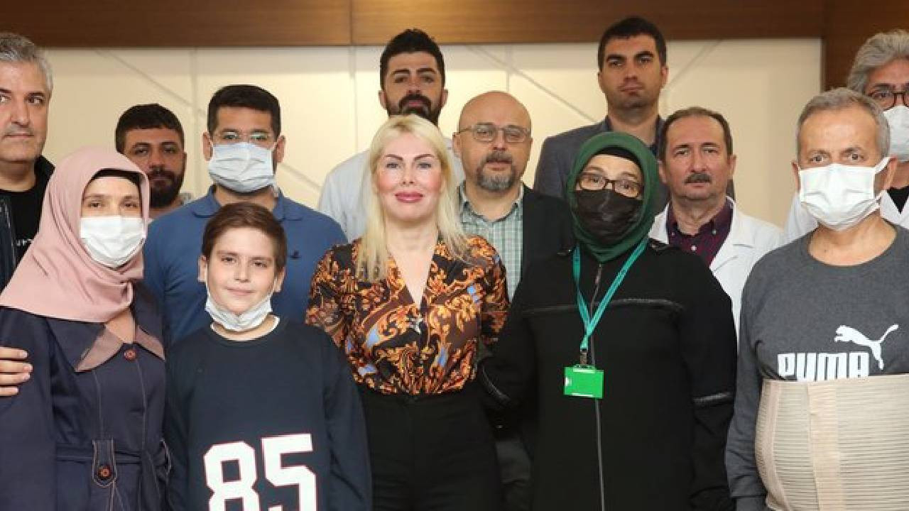 Karaciğer nakli ile hayata tutunan 11 yaşındaki Furkan Geve ile annesinin sözleri herkesi duygulandırdı