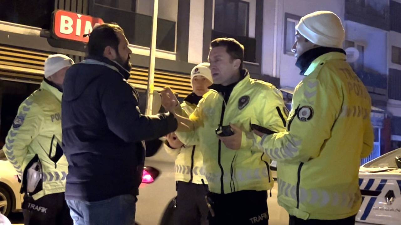 Ehliyetine el konulan alkollü sürücüden " Umre'ye gideceğim " savunması