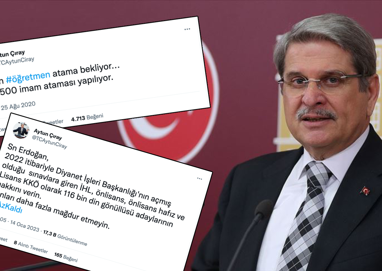 İYİ Partili Çıray ağız değiştirdi!