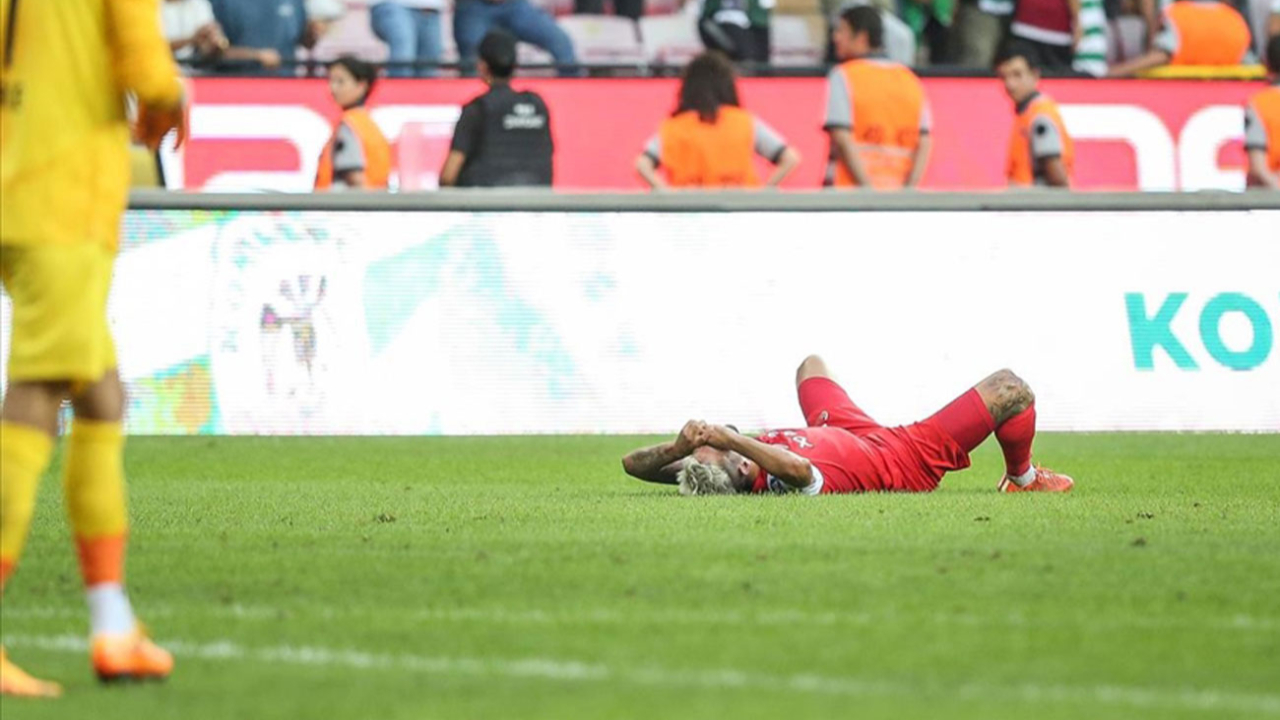 Hatayspor ilk yarıyı mağlubiyetle kapattı