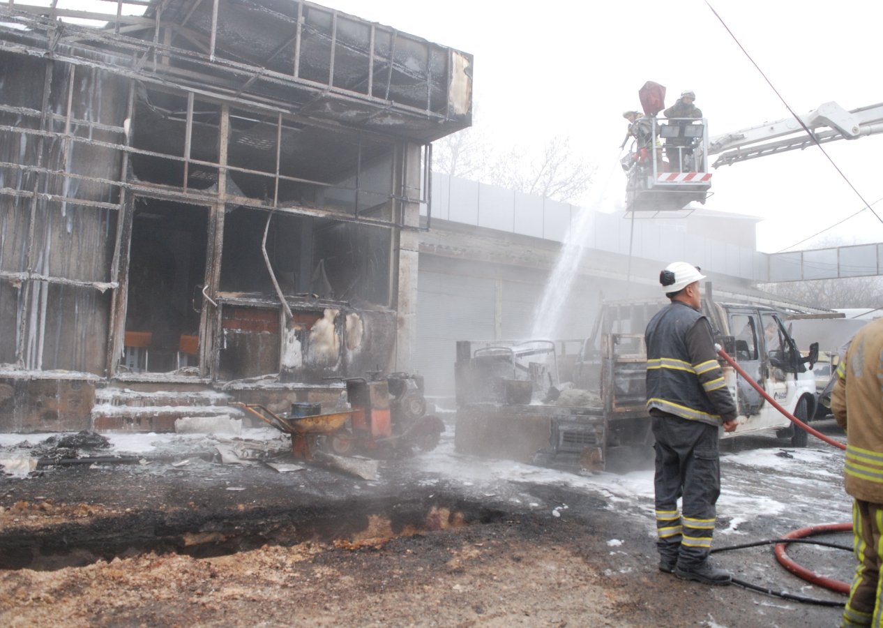 İSKİ'nin çalışmasında doğal gaz borusu patladı: 1 yaralı