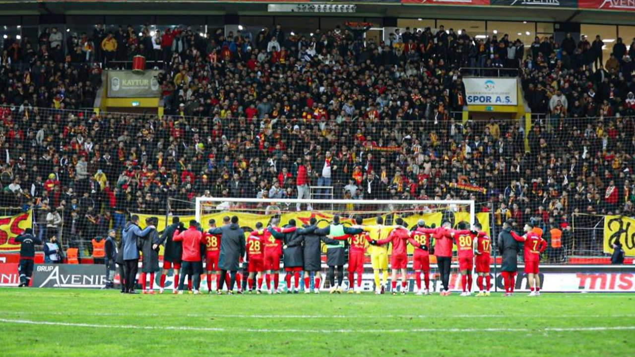 Kayserispor 4 maç sonra kazandı