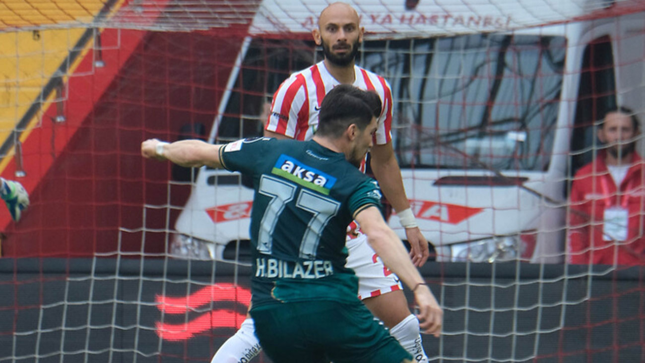 Antalyaspor ve Giresunspor 1 puana razı oldu