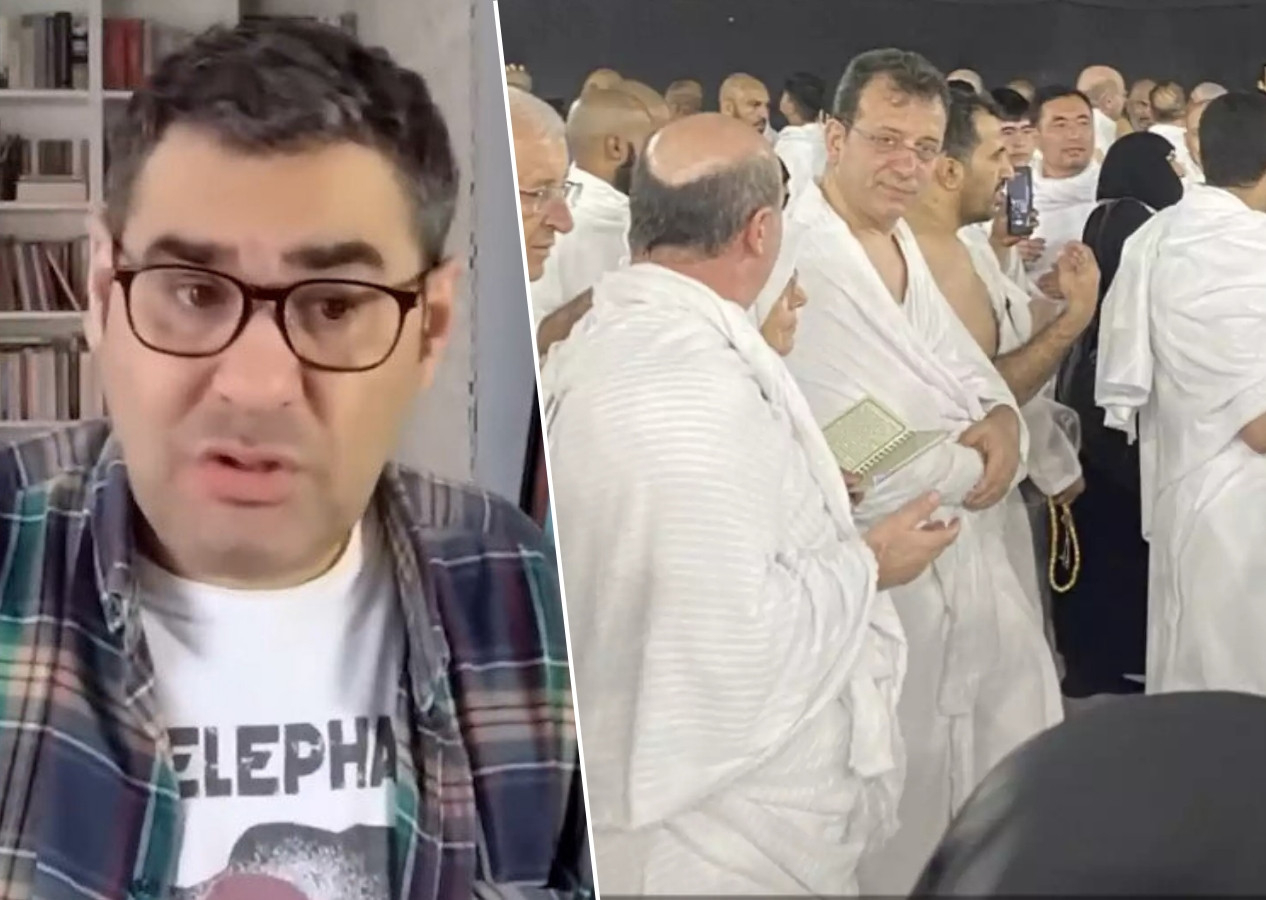 Ekrem İmamoğlu'nun Umre'ye gitmesi yandaş sunucu-yazar Enver Aysever'i çıldırttı