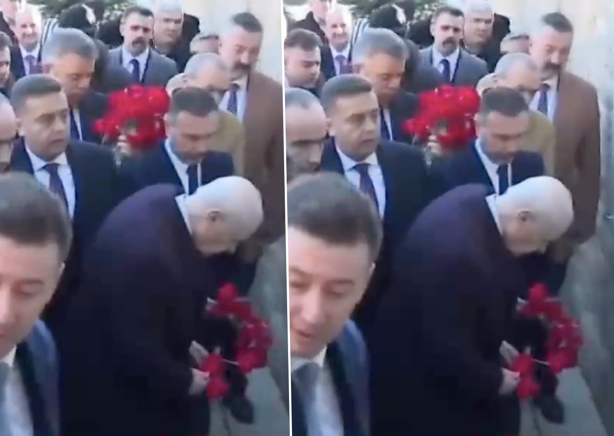MHP Kızılcahamam'da kampa girdi! Bahçeli'den Ülkücü Şehitler Anıtı'na ziyaret!