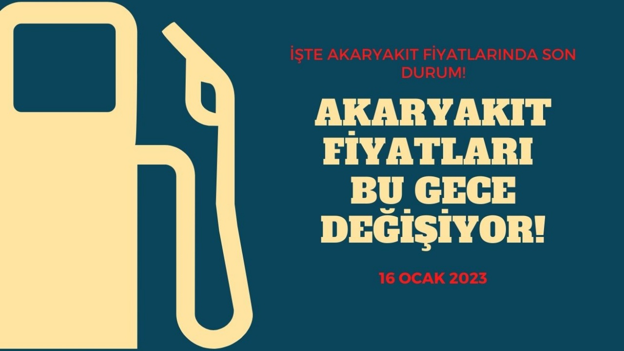 Araç sahipleri dikkat: Akaryakıt fiyatları bu gece değişiyor! İşte güncel rakamlar