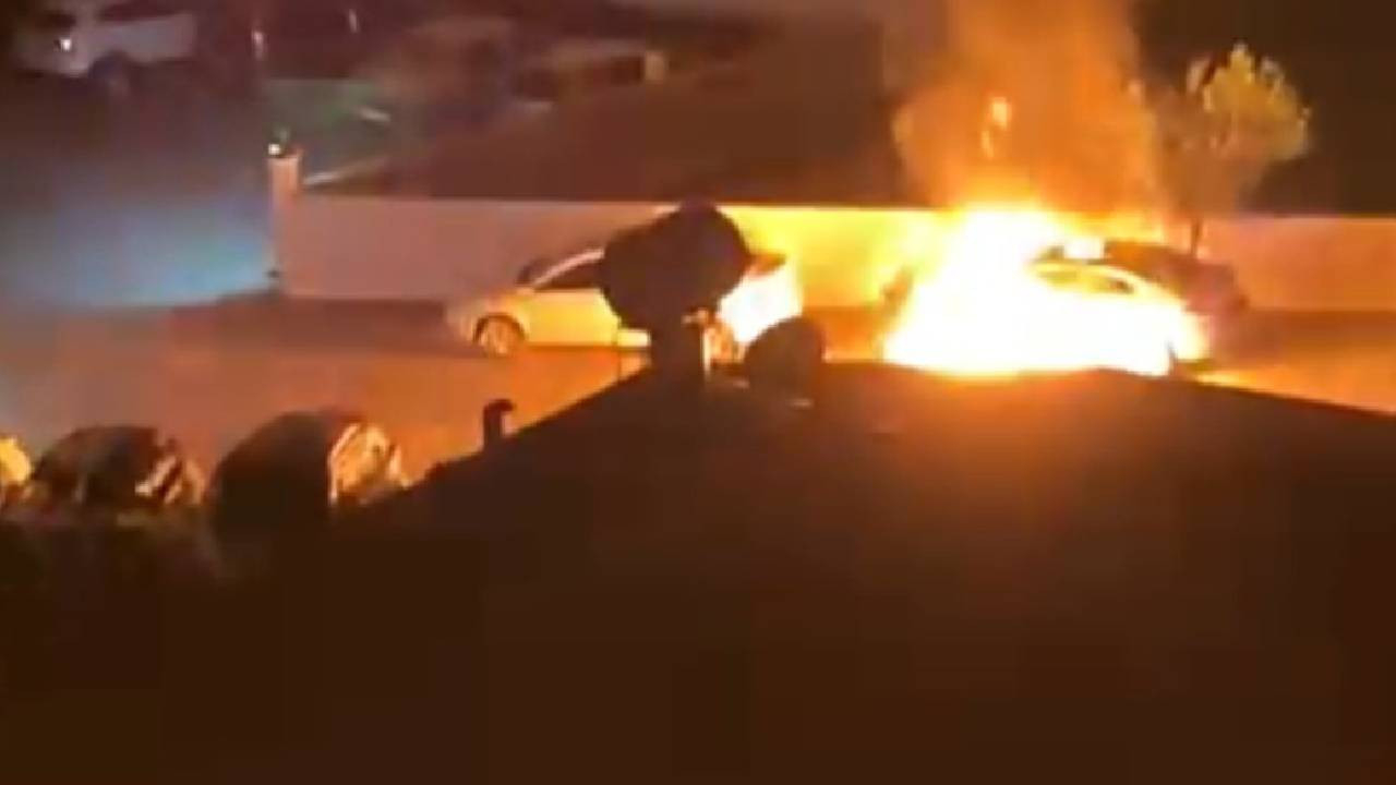 Anamur Ülkü Ocakları Başkanı'nın aracı kundaklandı