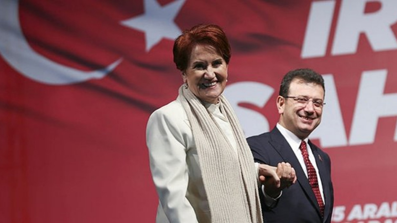 Meral Akşener'den adaylık gerilimini tırmandıran seçim afişi