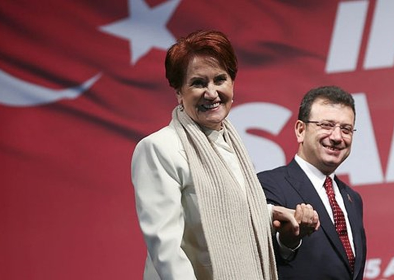 Meral Akşener'den adaylık gerilimini tırmandıran seçim afişi