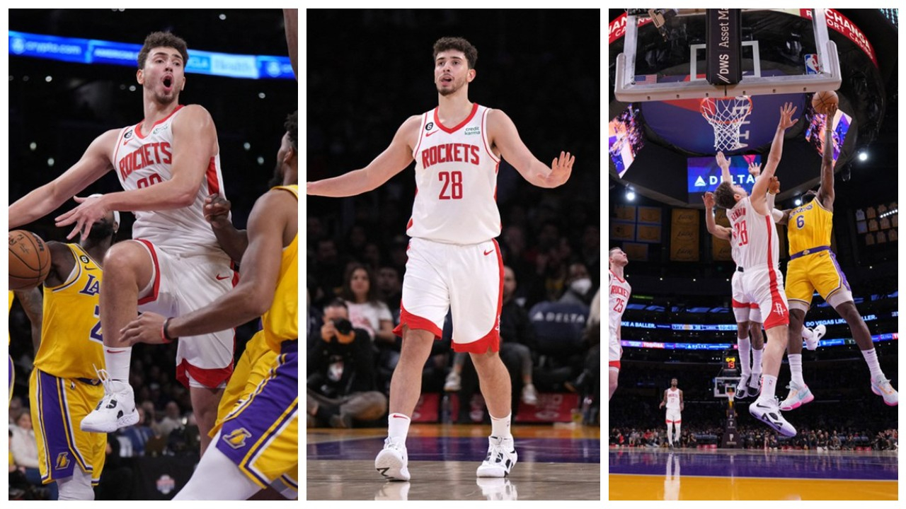NBA'de Alperen Şengün resitali! ABD basını onu konuşuyor...
