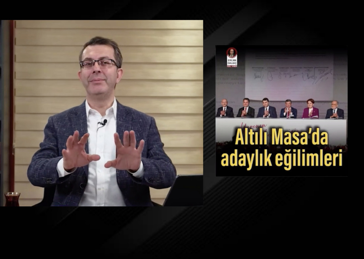 6'lı Masa'yı bakın aslında kim yönetiyor!