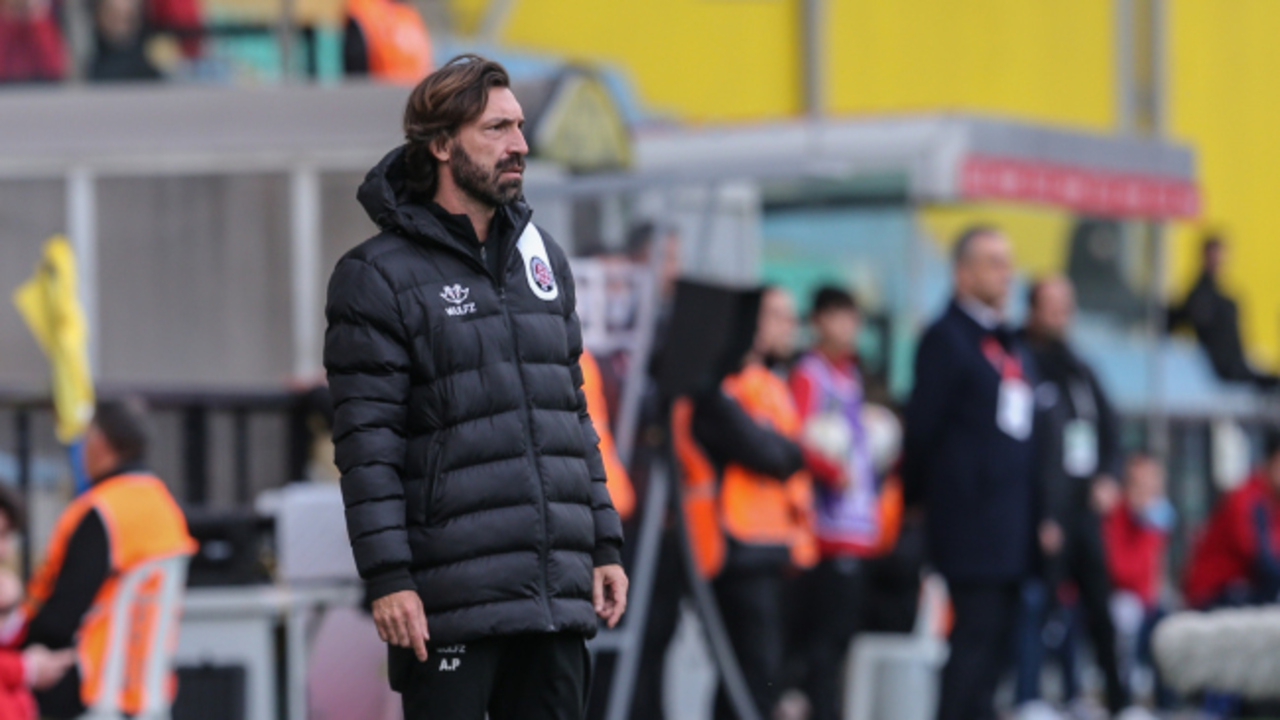 Fatih Karagümrük Teknik Direktörü Andrea Pirlo Başakşehir mağlubiyeti sonrası basın toplantısına katılmadı!