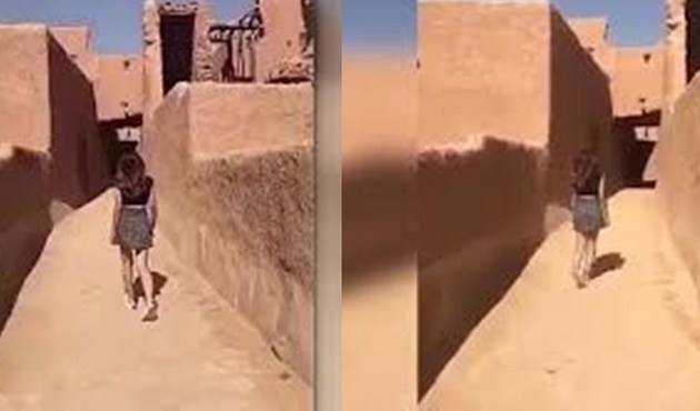 Suudi Arabsitanı karıştıran mini etekli kızda yeni gelişme...