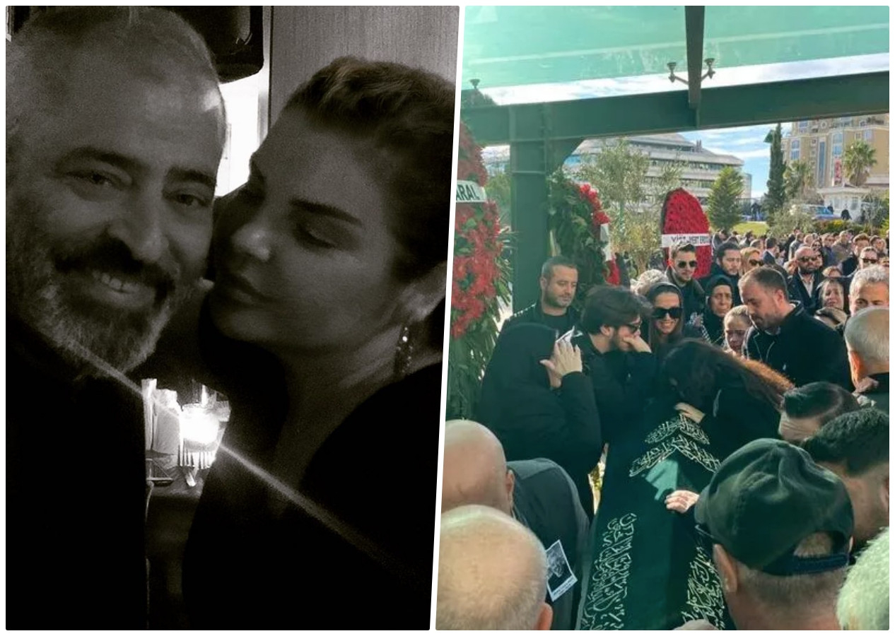 Elif Karlı'nın eşi Cengiz Karlı son yolculuğuna uğurlandı