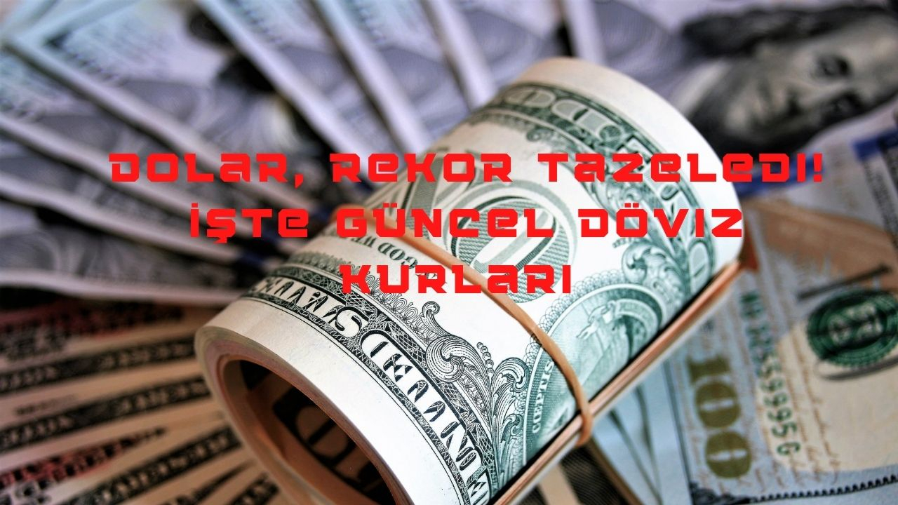 Dolar, rekor tazeledi! İşte güncel döviz kurları
