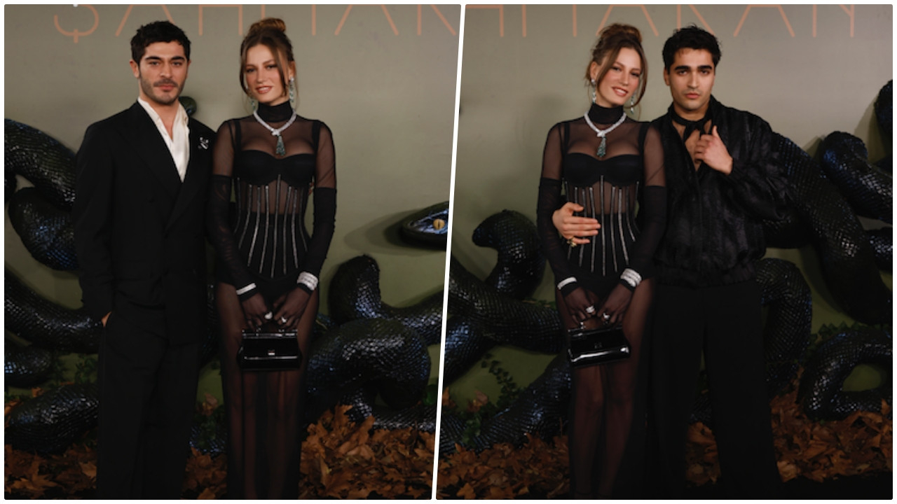 Serenay Sarıkaya ve Burak Deniz'in başrolünde yer aldığı Şahmaran'ın galası gerçekleşti