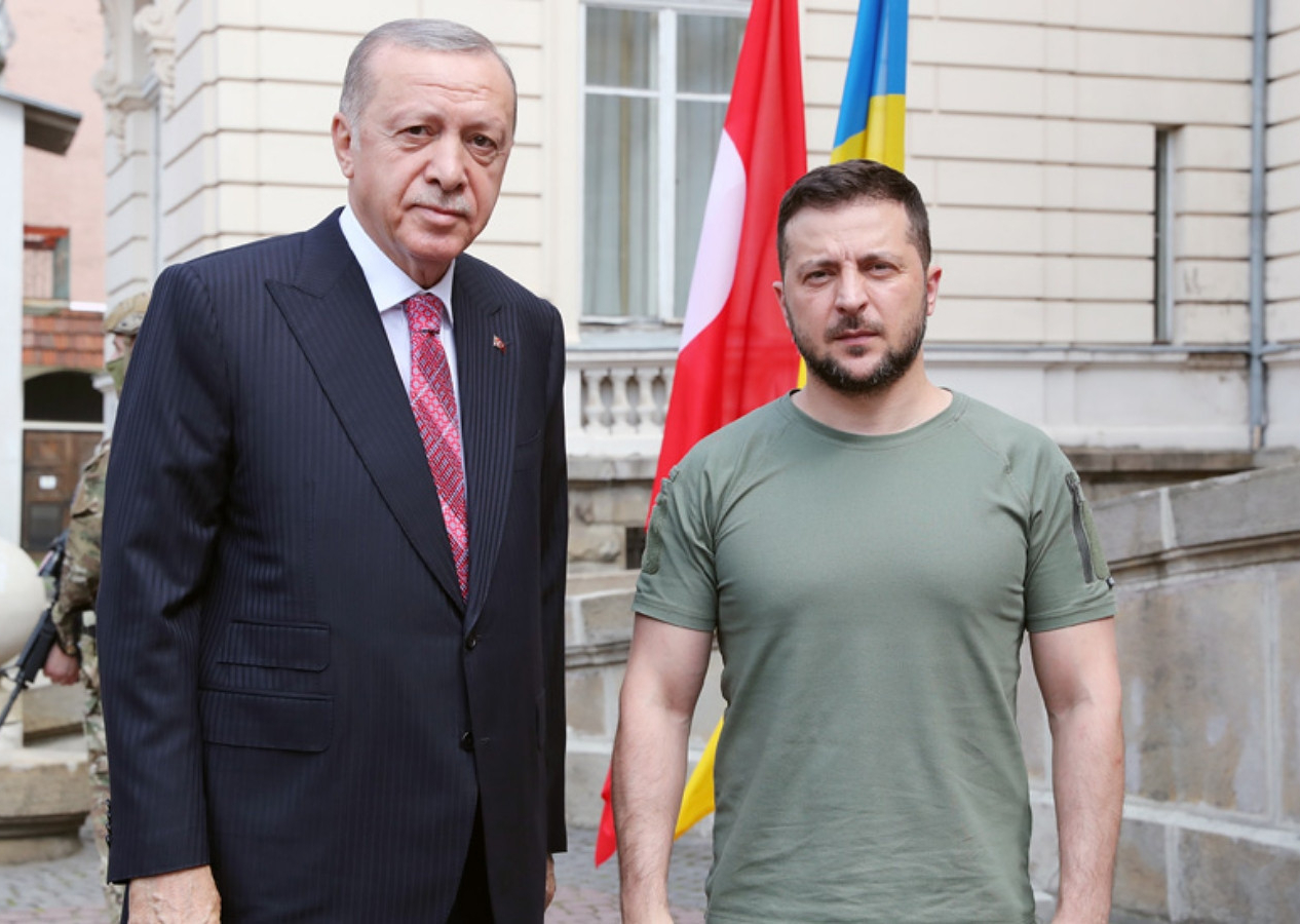Cumhurbaşkanı Erdoğan, Ukrayna Devlet Başkanı Zelenskiy ile telefonda görüştü!