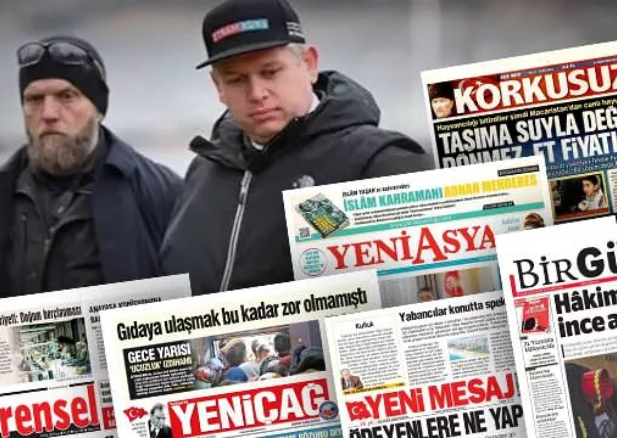 Muhalif gazeteler İsveç’teki skandala sessiz kaldı! Seyretmekle yetindiler...