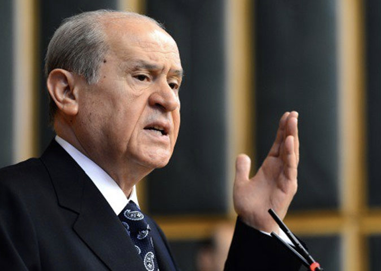 Devlet Bahçeli ana sloganı duyurdu!