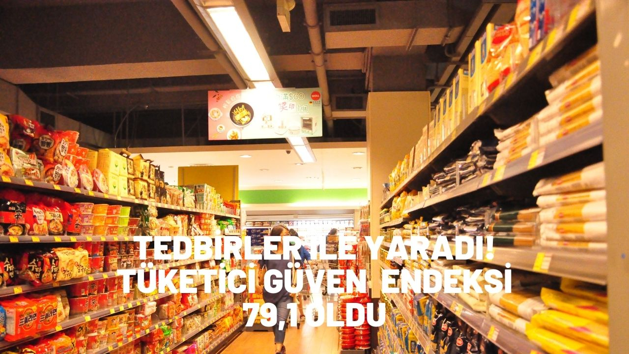 Tedbirler ile yaradı! Tüketici güven  endeksi 79,1 oldu