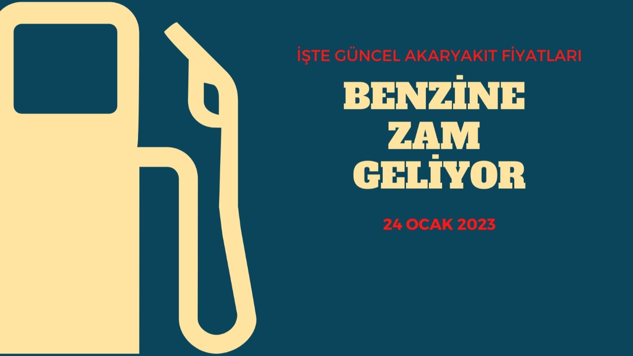 Benzine zam geliyor! Bu gece pompalara yansıyacak