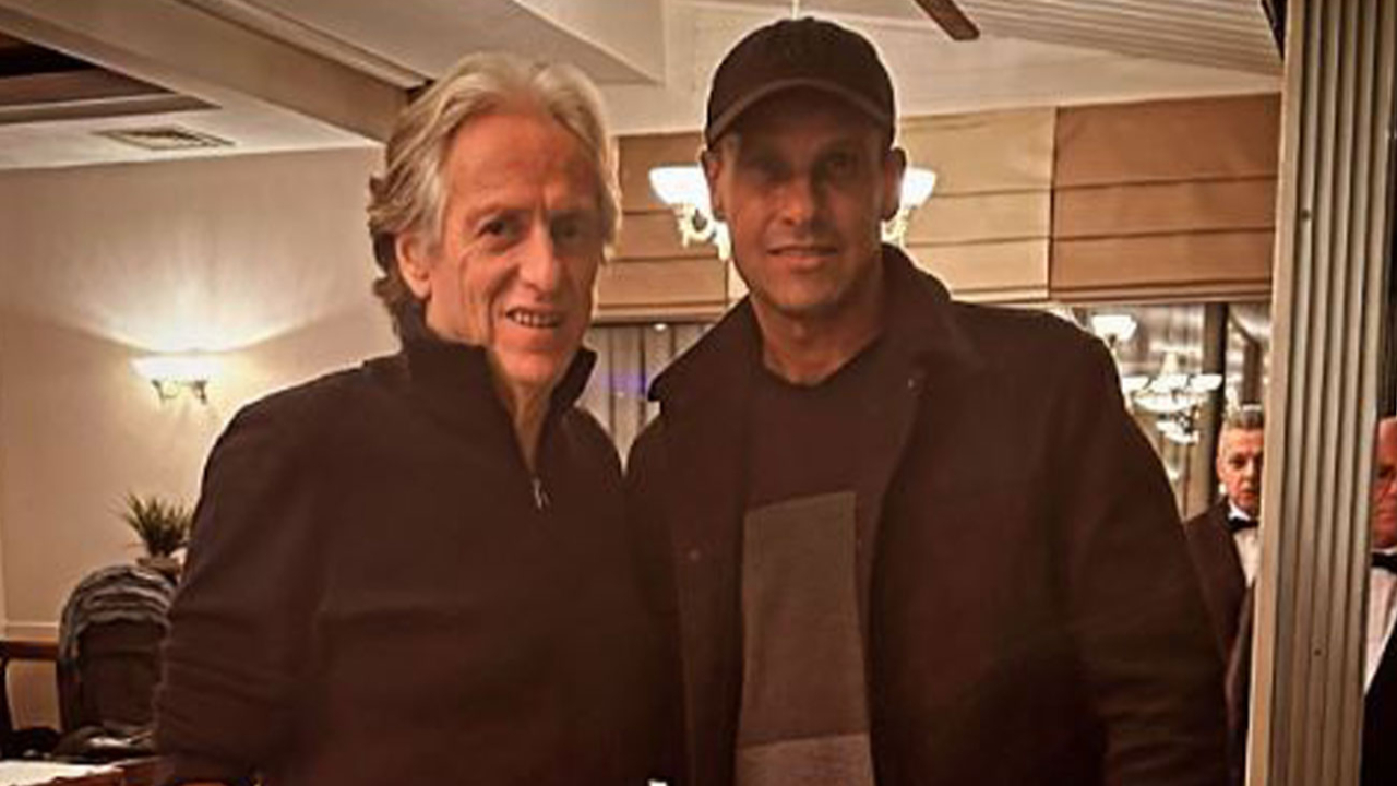 Rivaldo, Jorge Jesus ile buluştu