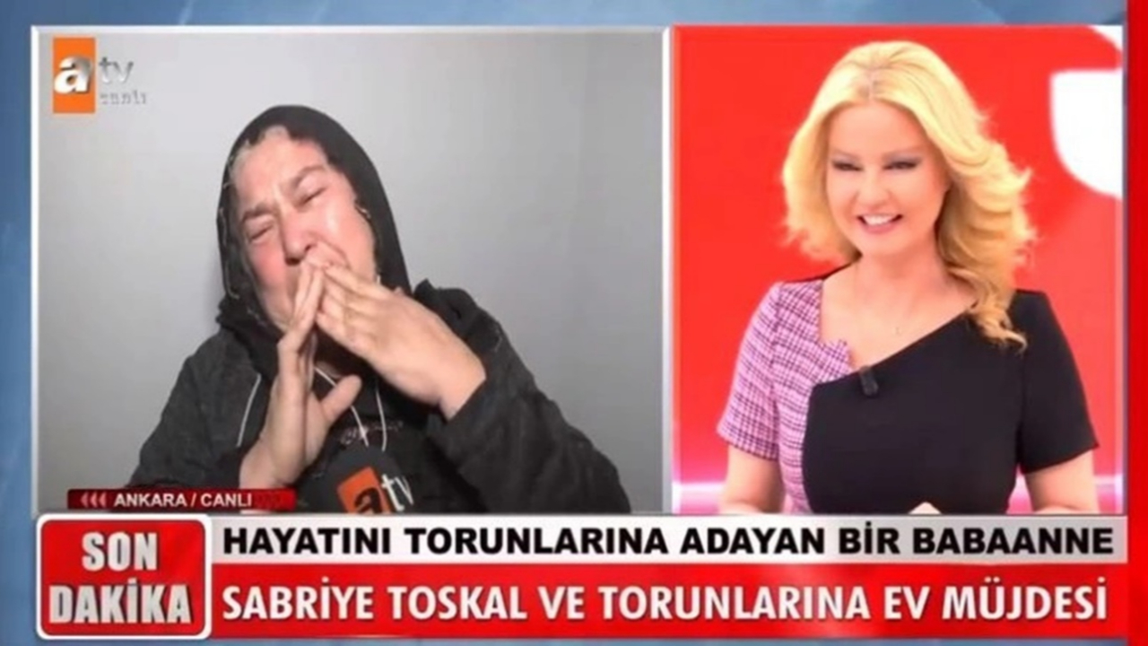 Canlı yayında sevinç gözyaşları! Müge Anlı'dan 4 torununa sahip çıkan Sabriye Tozkal'a müjdeli haber