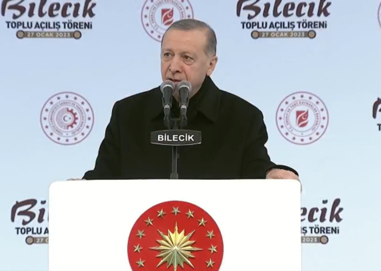 'Yeter, söz milletin' sloganı! Cumhurbaşkanı Erdoğan: CHP bizi taklit ediyor!
