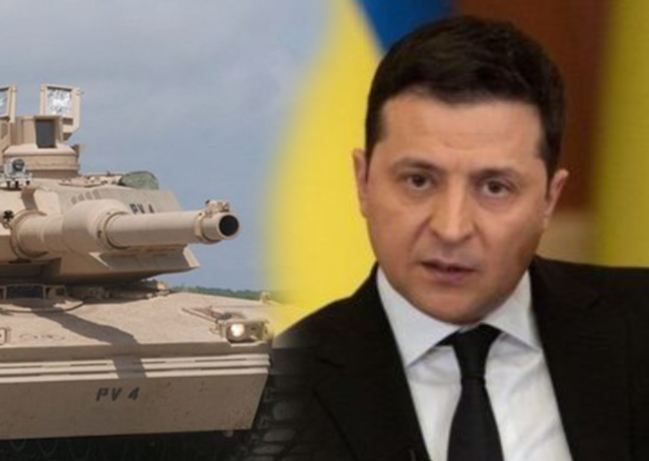 ABD’nin Ukrayna'ya vereceği tanklar Zelenskiy’i sevindirdi