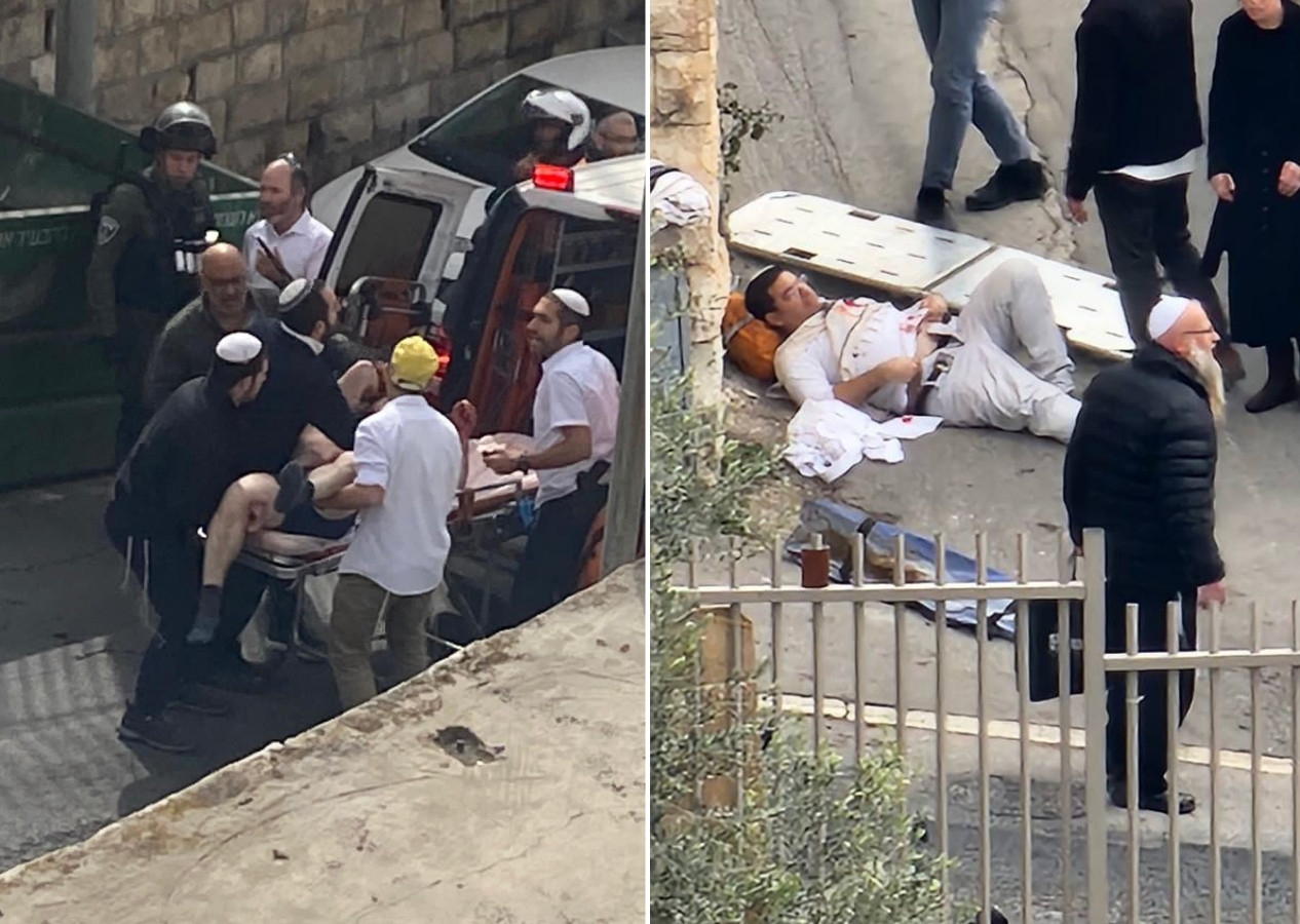 Kudüs'te bir silahlı saldırı daha! Yaralılar var...