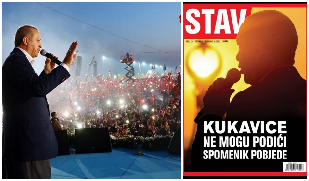 Bosna Hersek, Erdoğan'ın "Korkaklar zafer anıtı dikemez" sözünü konuşuyor...