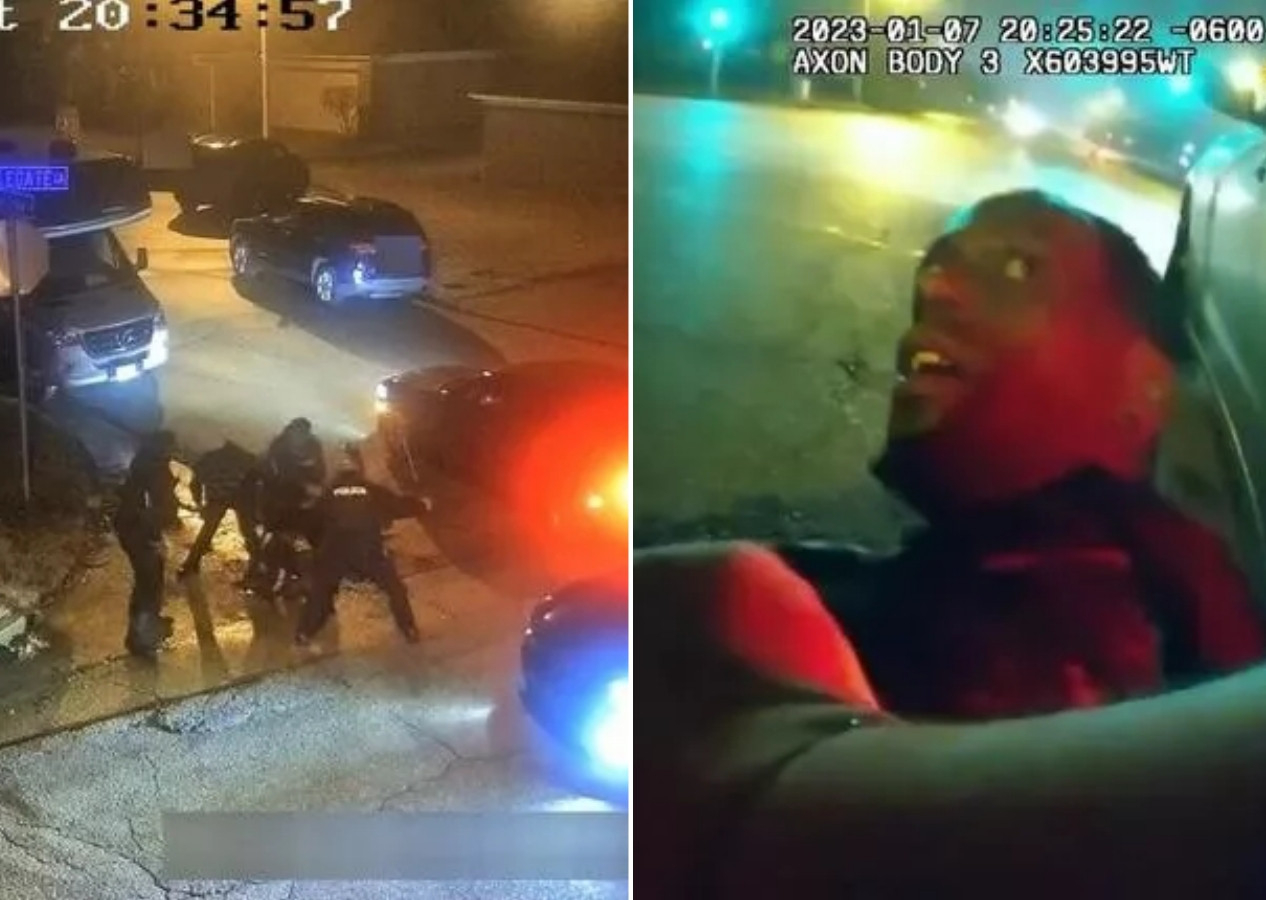 Dünyayı ayağa kaldıran görüntüler! 5 polisin döverek öldürdüğü Tyre Nichols için halk sokaklara döküldü...