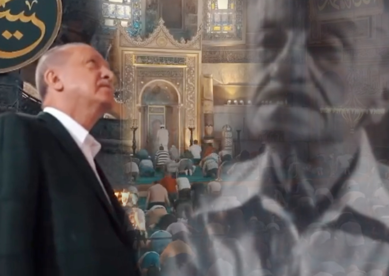 Erdoğan’dan Üstad Kısakürek’li ‘Ayasofya’ paylaşımı
