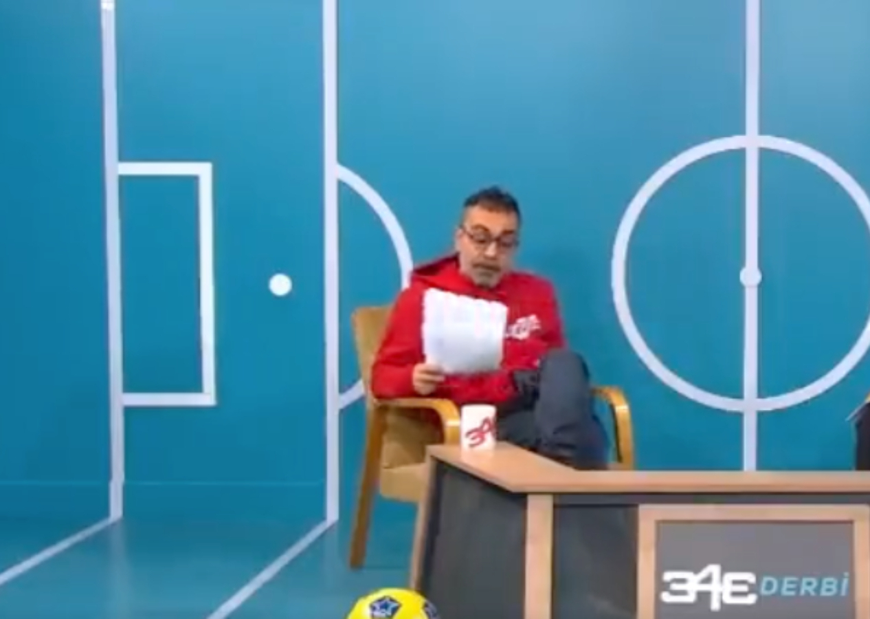 Fenerbahçeli Ahmet Ercanlar ıkınarak gaz çıkardı