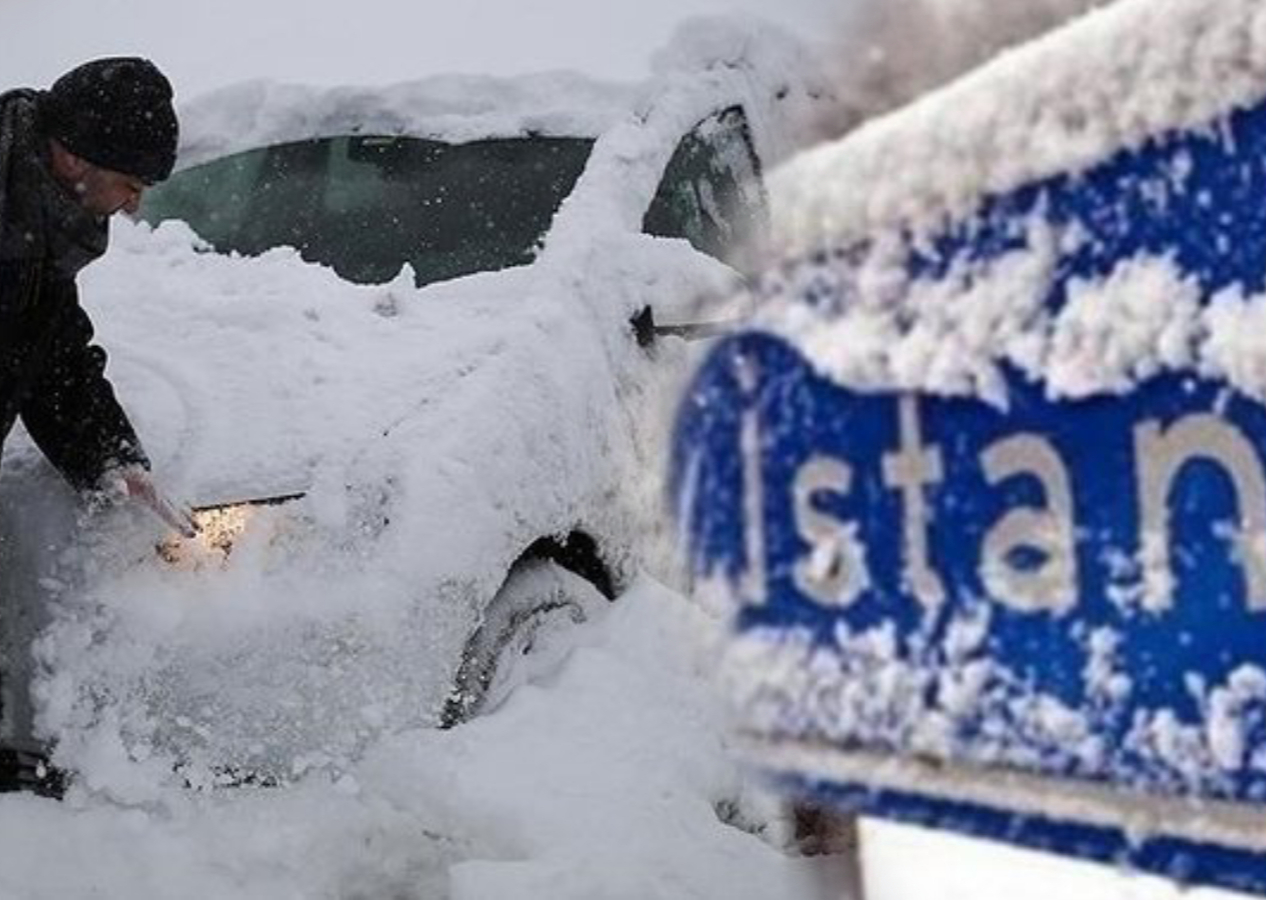 İstanbul’da bu saatlere dikkat! Şubat karla geliyor!