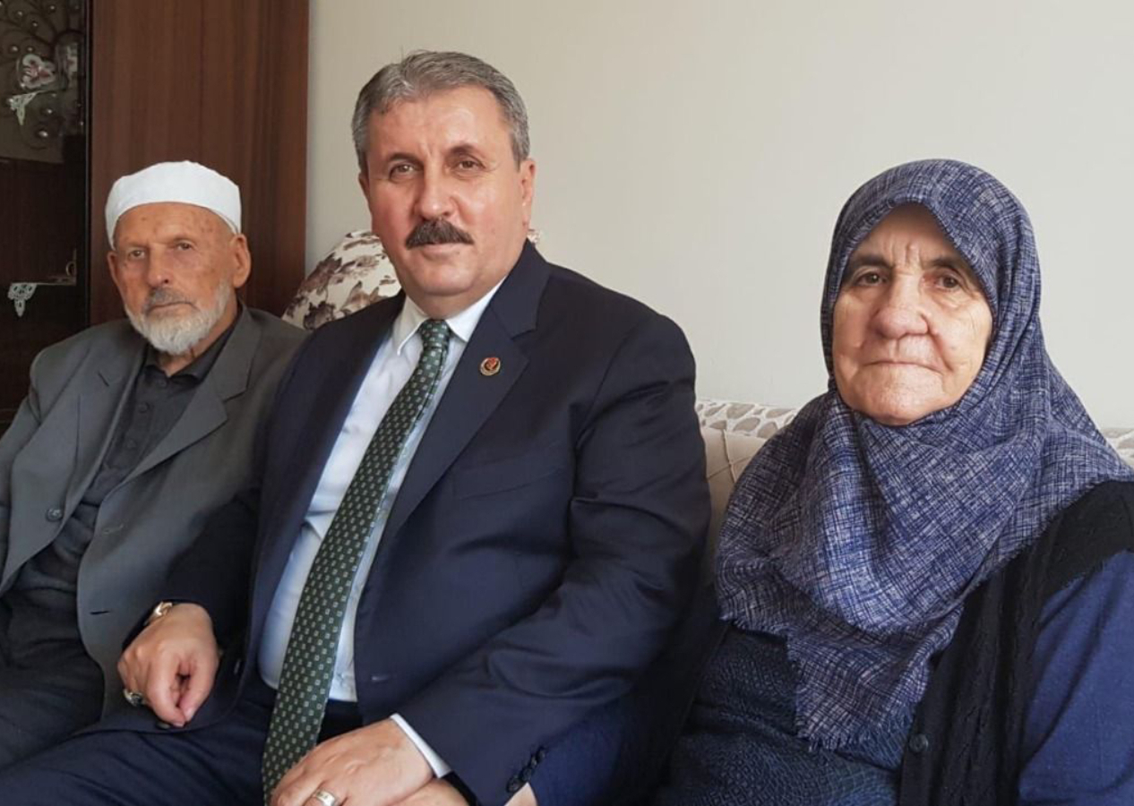 BBP lideri Destici’nin babası vefat etti