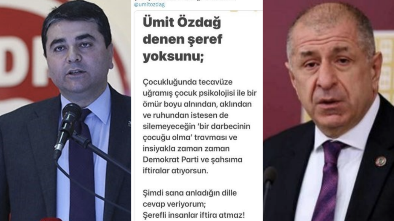 Gültekin Uysal'dan Ümit Özdağ'a skandal ifadeler! O paylaşımı sildi ama...